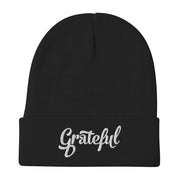 Grateful Embroidered Beanie